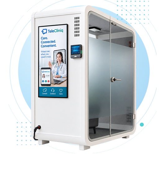 CarePOD Telehealth Booth